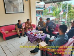 Silaturahmi Kamtibmas Guna Mewujudkan Situasi Kondusip,Diwilayah Hukum polres Sumedang  Polsek Sukasari Khususnya Desa Sindangsari