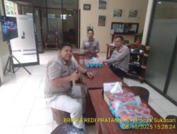 Kapolsek Sukasari Beserta Kanit Samapta Polsek Sukasari Memberikan Himbauan Kamtibmas Sebagai Langkah Preventif Demi Terciptanya Situasi Kondusif