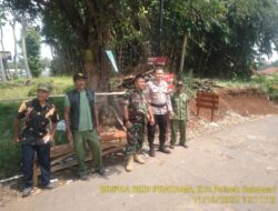 Kapolsek Sukasari Beserta Kanit Samapta Polsek Sukasari Memberikan Himbauan Kamtibmas Sebagai Langkah Preventif demi terciptanya Situasi Kondusif
