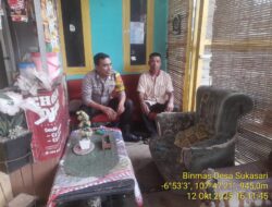 Silaturahmi Kamtibmas Guna Mewujudkan Situasi Kondusip,Diwilayah Hukum Polres Sumedang Polsek Sukasari Khususnya Desa Sukasari