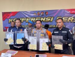Polres Pangandaran Tetapkan tersangka kasus Himatera, ketua yayasan resmi di tahan di rutan Polres Pangandaran
