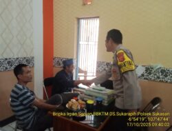 Sambang / Silaturahmi Kamtibmas Bhabinkamtibmas Desa Sukarapih Polsek Sukasari ke Warga Masyarakat Dalam Rangka Pelaksanaan Quick Wins Presisi Polri