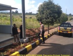 Kapolsek Sukasari Beserta Kanit SamaptavPolsek Sukasari Memberikan Himbauan Kamtibmas Sebagai Langkah Preventif Demi Terciptanya Situasi Kondusif