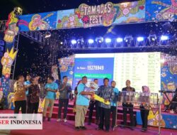 Gelegar Undian Tamades PT BPR BKK Lasem 1 Unit Mobil dan 11 Motor