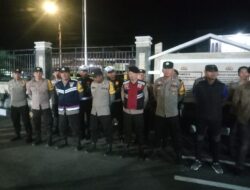 Kapolres Pagar Alam Januar Kencana Setia Persada Bersama Personil Amankan Malam Weekend Gelar Patroli Hingga Subuh