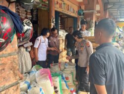 Pastikan Beras Sesuai HET, Polisi Sidak Pasar Jepara