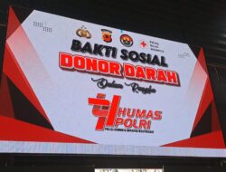 Polres Sumedang gelar Donor Darah dalam Rangka HUT Humas Polri Ke 74