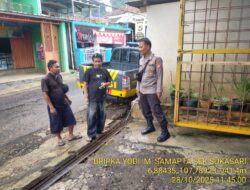 Langkah Preventif dilaksanakan Unit Samapta Sebagai Upaya Menjaga Situasi Kamtibmas yang Kondusif Pada Siang hari diwilayah Kec Sukasari