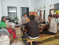Bhabinkamtibmas Desa Sukarapih Melaksanakan Giat Sambang Dan Silaturahmi Kepada Warga masyarakat.