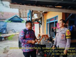 Silaturahmi Kamtibmas guna mewujudkan Situasi Kondusip,Diwilayah Hukum Polres Sumedang Polsek Sukasari Khususnya Desa Sindangsari