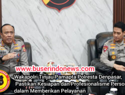 Wakapolri Tinjau Pamapta Polresta Denpasar