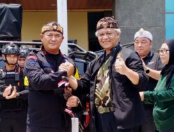 Irjen Pol Purn Abah Anton Silaturahmi ke Yon Brimob Srigunting Hitam Cineam