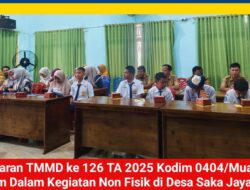 Pemberdayaan Remaja di Saka Jaya : TMMD Hadirkan Solusi Cegah Kenakalan Remaja