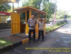 Kapolsek Sukasari Beserta Kanit Samapta Polsek Sukasari Memberikan Himbauan Kamtibmas Sebagai Preventif Demi Terciptanya Situasi Kondusif