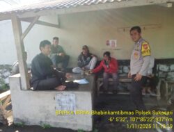 Bhabinkamtibmas Desa Sukarapih Melaksanakan Giat Sambang Dan Silaturahmi Kepada Warga masyarakat