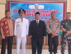Lukman Hakim Dilantik sebagai Kaur TU Desa Pecangaan Wetan