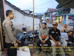 Silaturahmi Kamtibmas Guna Mewujudkan Situasi Kondusip,diwilayah Hukum Polres Sumedang Polsek Sukasari Khususnya Desa Sindangsari