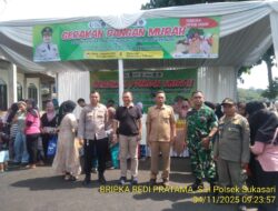 Kapolsek. Sukasari Beserta Kanit Samapta Polsek Sukasari Memberikan Himbauan Kamtibmas Sebagai Langkah  Preventif demi Situasi yang  Kondusif 