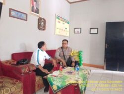 Bhabinkamtibmas Sambang ke Kantor Desa Sukamukti