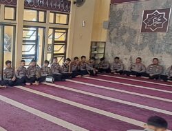 Polres Sumedang Gelar Pengajian Rutin Hari Kamis Di Masjid Al Hidayah