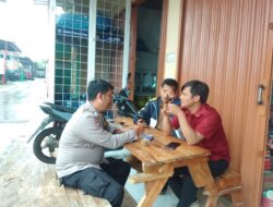 Bhabinkamtibmas Desa Banyuresmi Melaksanakan Giat Sambang Dan Silaturahmi Kepada Desa binaan