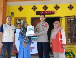 Polres Sumedang dan PLN Gelar Bhakti Sosial Pembagian Sembako Dalam Rangka HUT Humas Polri ke-74 dan HUT PLN ke-80