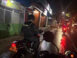 Tim Kujang Polres Sumedang Gelar Patroli Malam Guna Ciptakan Situasi Kondusif 