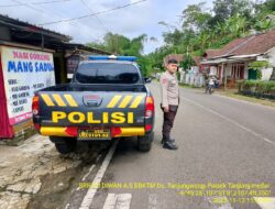 Kegiatan KRYD siang hari oleh Polsek Tanjungmedar Upaya Mencegah C3 di Wilayah hukum Kecamatan Tanjungmedar