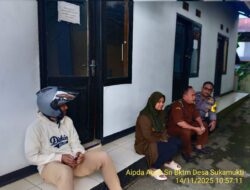 Aipda Agus Sukmana melaksanakan giat Sambang/ silaturahmi kamtibmas ke warga masyarakat.