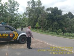Antisipasi terjadinya C3 (Curas,Curat, dan Curanmor) Polsek Tanjungmedar Polres Sumedang Polda Jabar melaksanakan KRYD siang hari