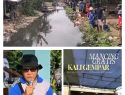 Ratusan Warga Antusias Ikuti Mancing Gratis di Kali Kopeng Desa Kedung Pengawas