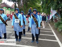 PGRI Cabsus Rembang Gelar Lomba Gerak Jalan 3 Km