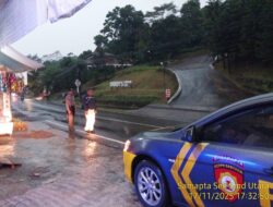 Patroli Pasca Hujan: Polsek Sumedang Utara Siap Mengantisipasi Bencana Alam