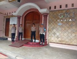 Polsek Pataruman Amankan Ibadah Minggu di Gereja Bethel Indonesia, Jemaat Beribadah dengan Tenang