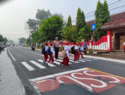 Polsek Pataruman Gelar Gatur Pagi, Warga Apresiasi Kehadiran Polisi