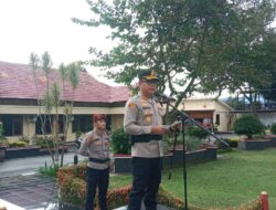 Polres Pagar Alam Gelar Apel Gelar Pasukan Operasi Zebra Musi 2025