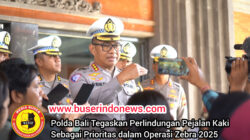 Polda Bali Tegaskan Perlindungan Pejalan Kaki sebagai Prioritas dalam Operasi Zebra 2025