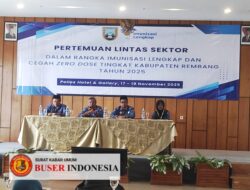Dinkes Rembang Gelar Pertemuan Lintas Sektor Imunisasi Lengkap dan Cegah Zero Dose