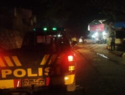 Anggota Polsek Sukasari Laksanakan Patroli Kryd Blue Light / Malam Hari Di Wilayah Kecamatan Sukasari Kabupaten Sumedang