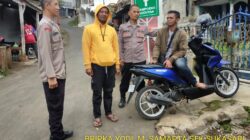 Langkah Preventif dilaksanakan Unit Sampata Sebagai Upaya Menjaga Situasi Kamtibmas yang kondusif pada siang hari di wilayah Kec sukasari