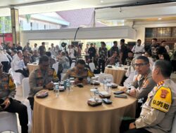 Kapolres Pagar Alam AKBP Januar Kencana Setia Persada Hadiri Rakor KPK Sumatera Selatan