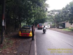 Patroli Pasca Hujan: Polsek Sumedang Utara Siap Mengantisipasi Bencana Alam dan Kriminalitas