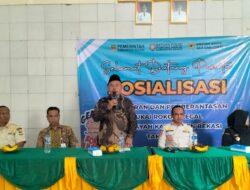 Pemdes Muara Bakti Fasilitasi Acara Sosialisasi Peredaran dan Pemberantasan Cukai Roko Ilegal