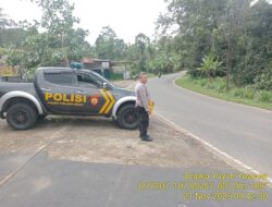 Antisipasi terjadinya C3 (Curas,Curat, dan Curanmor) Polsek Tanjungmedar Polres Sumedang Polda Jabar melaksanakan KRYD siang hari