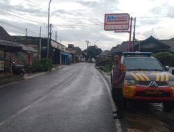 Kegiatan Patroli Ops Zebra 2025 dan Patroli Hujan Rawan Bencana Polsek Tanjungmedar – Polres Sumedang
