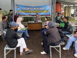 Samsat Garut Menyapa Masyarakat Tentang Mekanisme Perpanjang STNK Dan Pajak Tahunan.