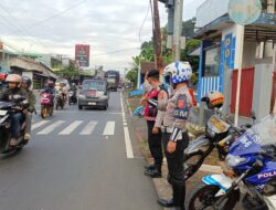 Polres Banjar Gelar Gatur Pagi, Wujudkan Kamseltibcarlantas Di Jam Sibuk Masyarakat