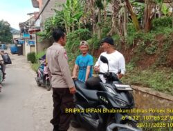 Bhabinkamtibmas Desa Sukarapih Melaksanakan Giat Sambang Dan Silaturahmi Kepada Warga masyarakat