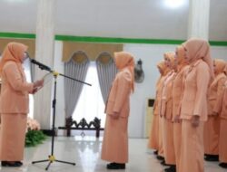 Ketua dan Pengurus DWP Kabupaten Tanah Bumbu 2024-2029 Dikukuhkan