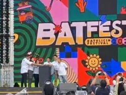 Bupati Andi Rudi Latif Buka Batfest 2025 Festival Musik Pesta Rakyat Tanbu Kalsel.